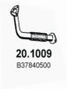 MAZDA B37840500 Exhaust Pipe